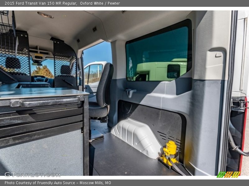 Oxford White / Pewter 2015 Ford Transit Van 150 MR Regular