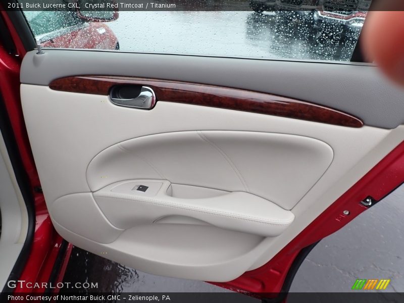 Crystal Red Tintcoat / Titanium 2011 Buick Lucerne CXL