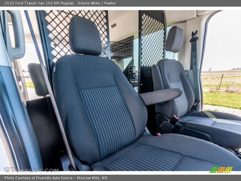 Oxford White / Pewter 2015 Ford Transit Van 150 MR Regular