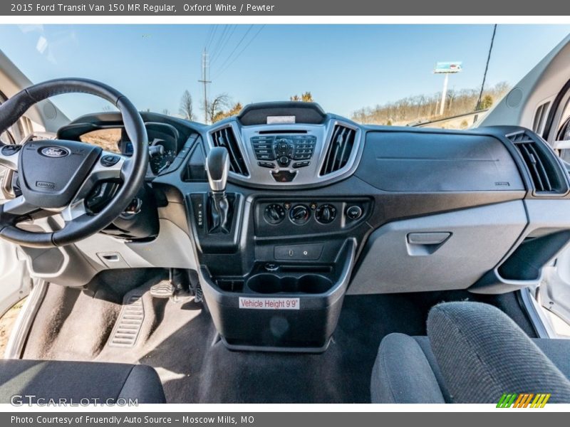 Dashboard of 2015 Transit Van 150 MR Regular