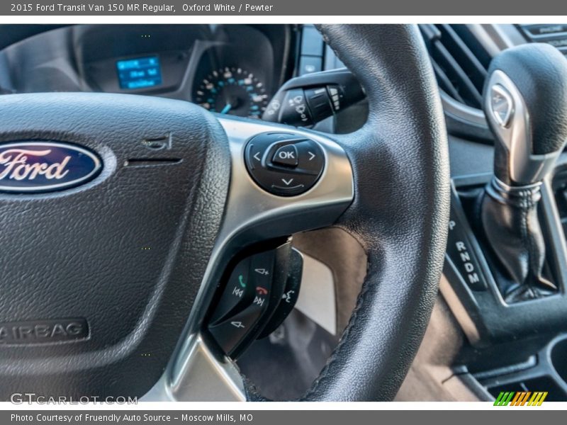 Oxford White / Pewter 2015 Ford Transit Van 150 MR Regular