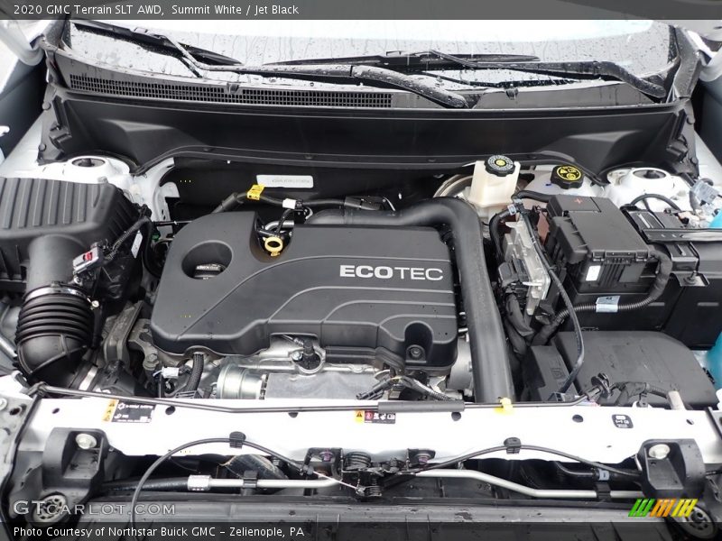 Summit White / Jet Black 2020 GMC Terrain SLT AWD