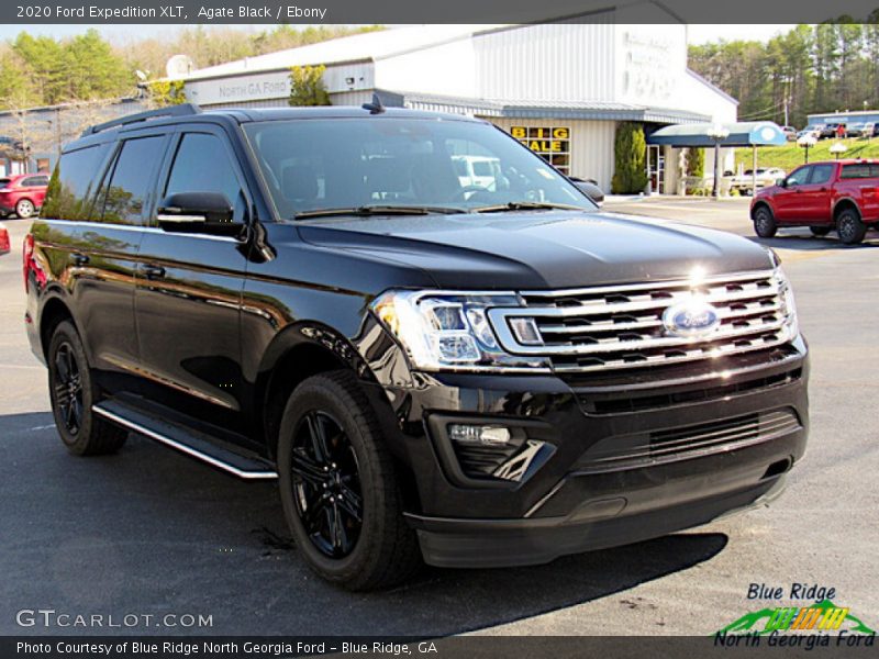 Agate Black / Ebony 2020 Ford Expedition XLT