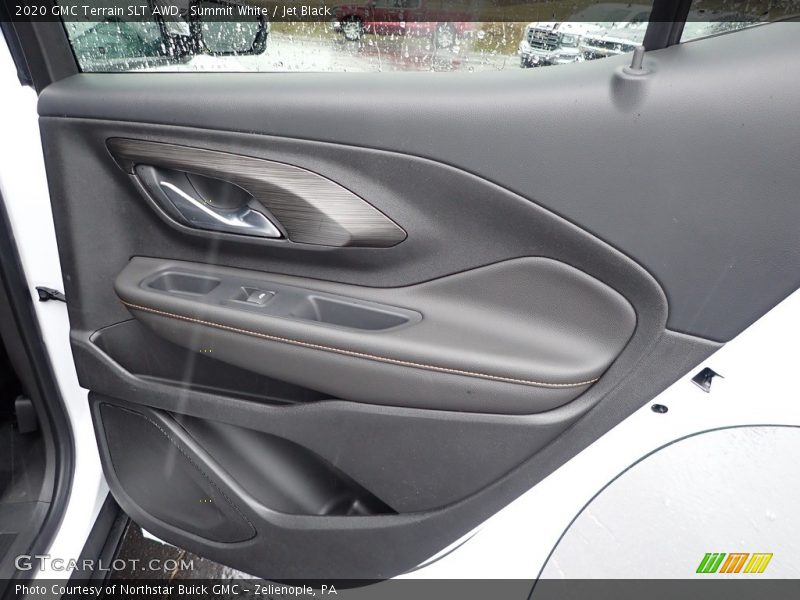 Summit White / Jet Black 2020 GMC Terrain SLT AWD