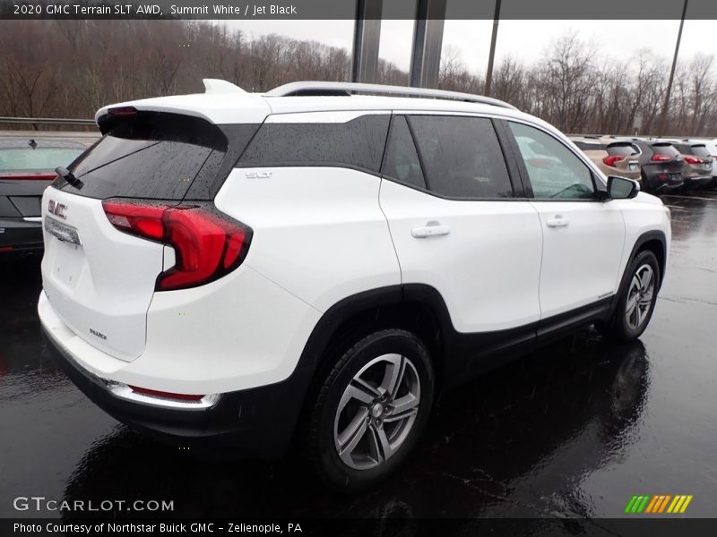 Summit White / Jet Black 2020 GMC Terrain SLT AWD