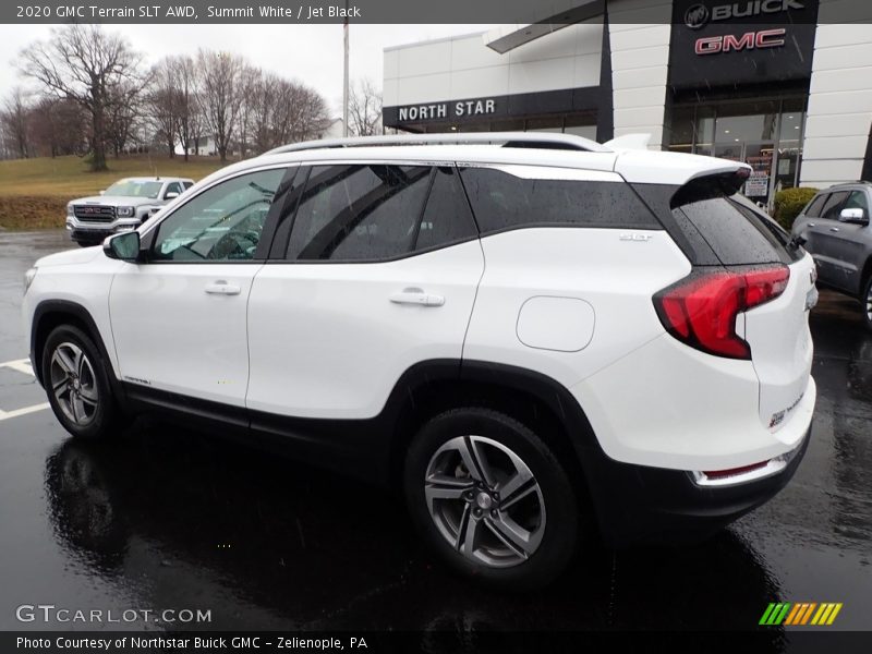 Summit White / Jet Black 2020 GMC Terrain SLT AWD