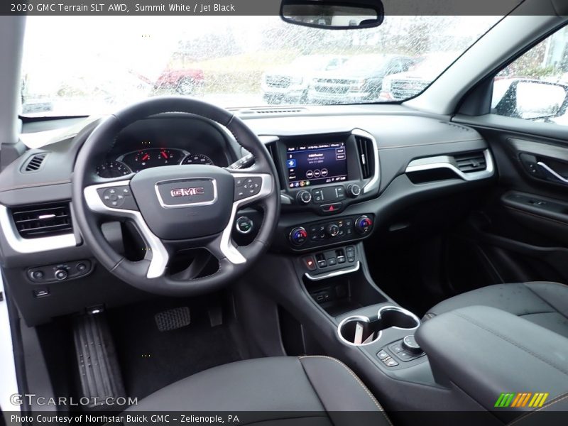 Summit White / Jet Black 2020 GMC Terrain SLT AWD