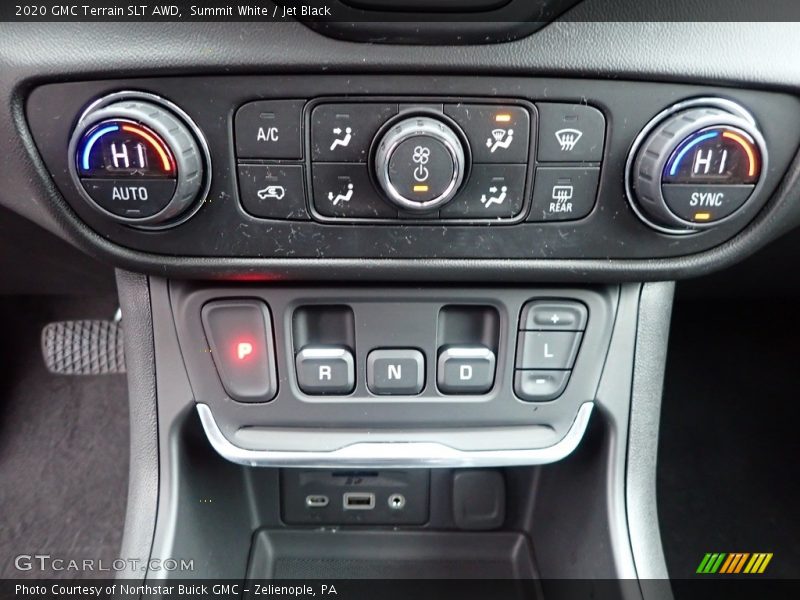 Summit White / Jet Black 2020 GMC Terrain SLT AWD