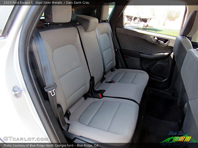 Ingot Silver Metallic / Dark Earth Gray 2020 Ford Escape S