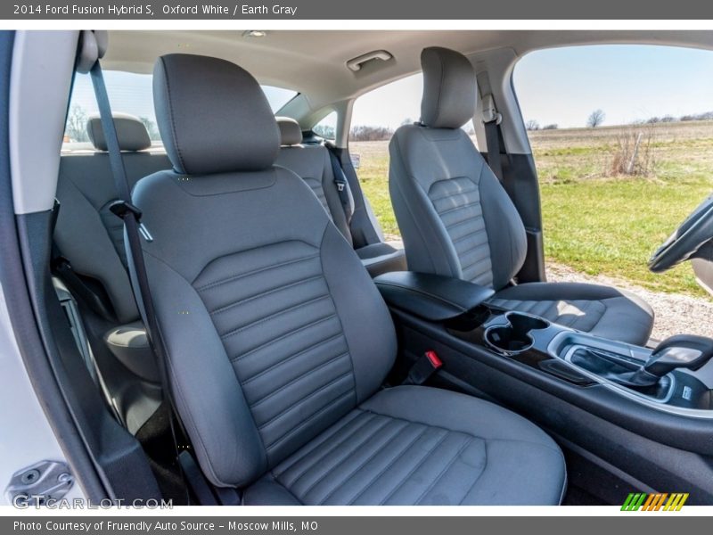 Front Seat of 2014 Fusion Hybrid S
