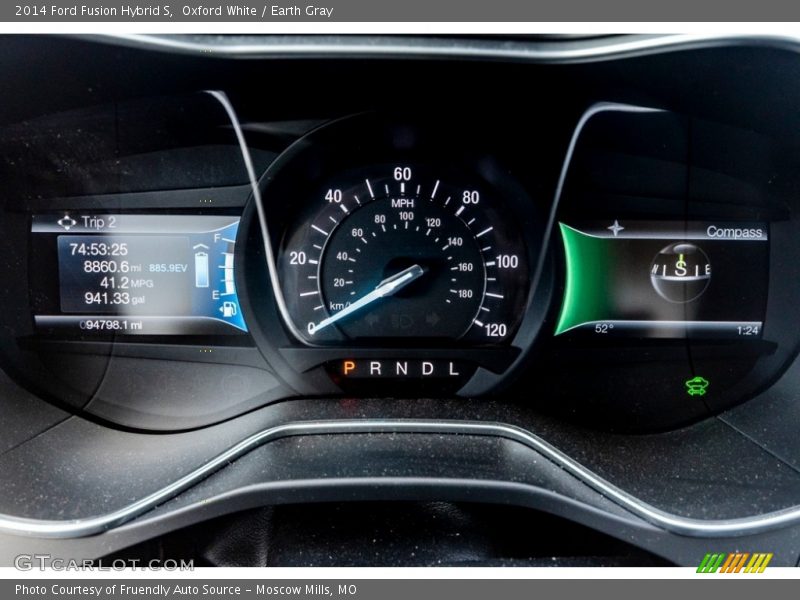  2014 Fusion Hybrid S Hybrid S Gauges