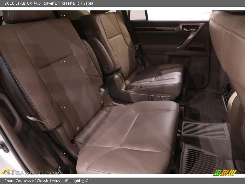 Silver Lining Metallic / Sepia 2018 Lexus GX 460