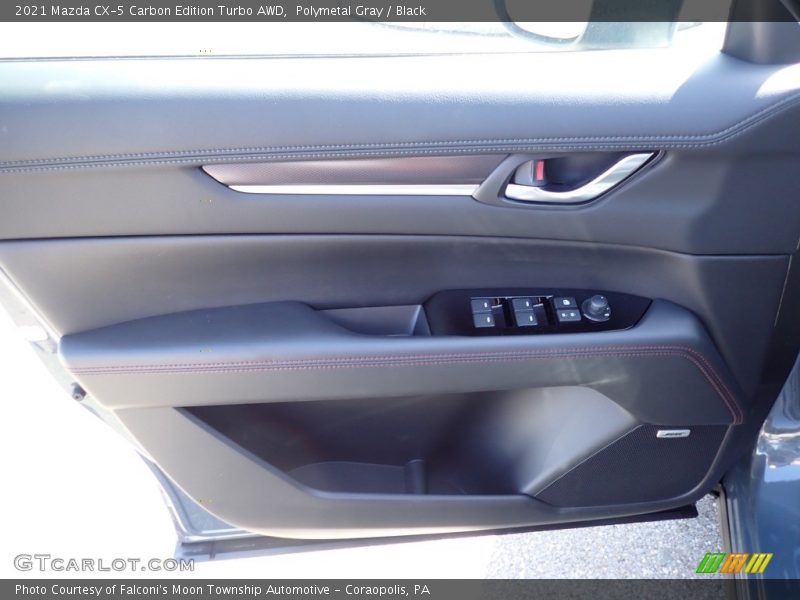 Polymetal Gray / Black 2021 Mazda CX-5 Carbon Edition Turbo AWD