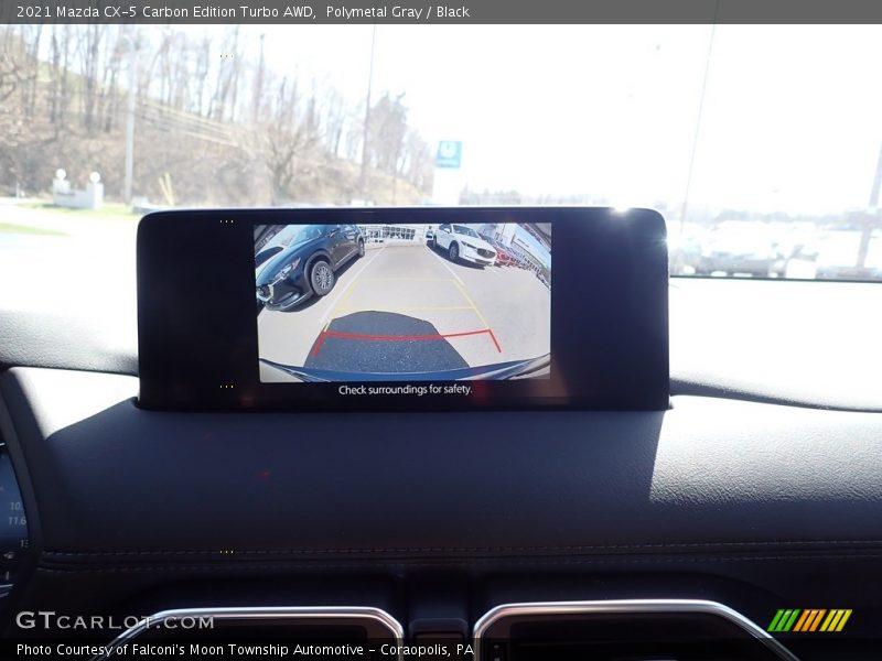 Polymetal Gray / Black 2021 Mazda CX-5 Carbon Edition Turbo AWD