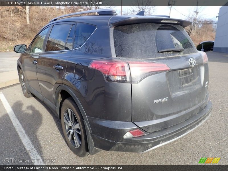 Magnetic Gray Metallic / Ash 2018 Toyota RAV4 XLE AWD