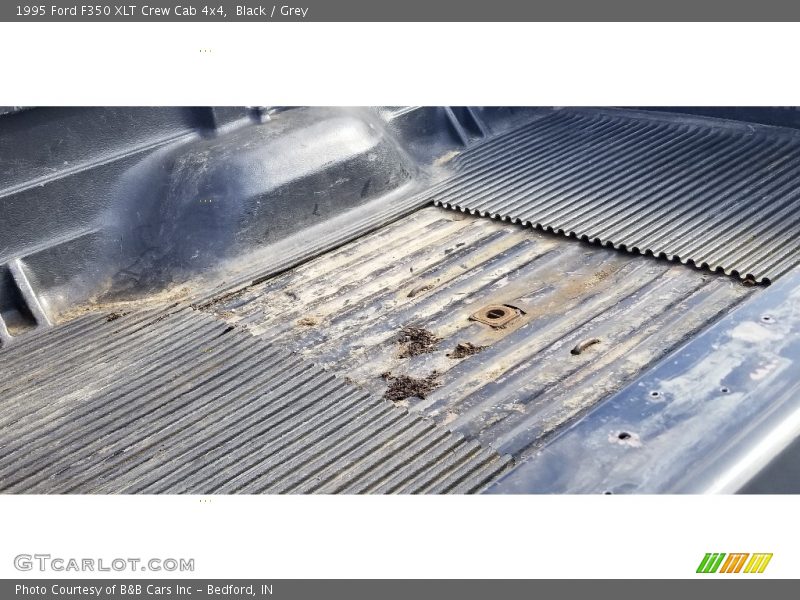 Black / Grey 1995 Ford F350 XLT Crew Cab 4x4