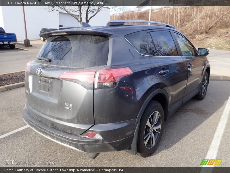 Magnetic Gray Metallic / Ash 2018 Toyota RAV4 XLE AWD