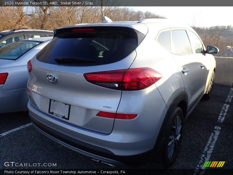 Stellar Silver / Gray 2020 Hyundai Tucson SEL AWD