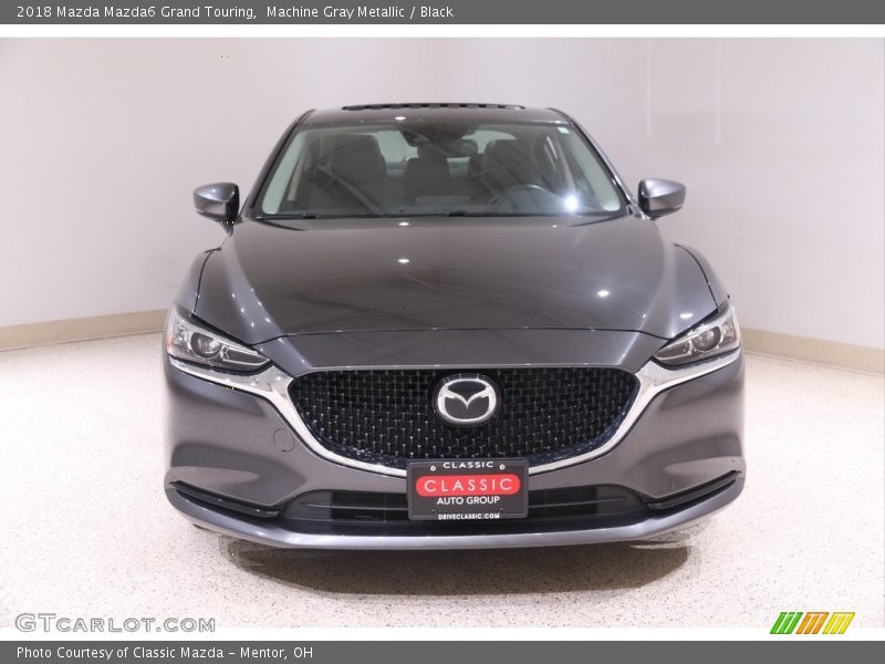 Machine Gray Metallic / Black 2018 Mazda Mazda6 Grand Touring