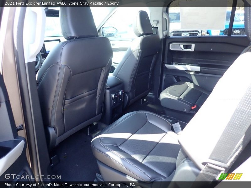 Stone Gray Metallic / Ebony 2021 Ford Explorer Limited 4WD