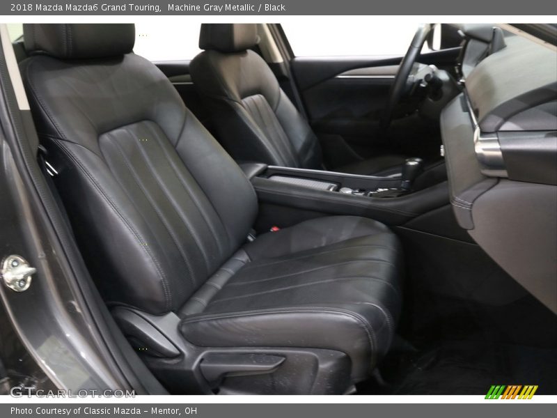 Machine Gray Metallic / Black 2018 Mazda Mazda6 Grand Touring
