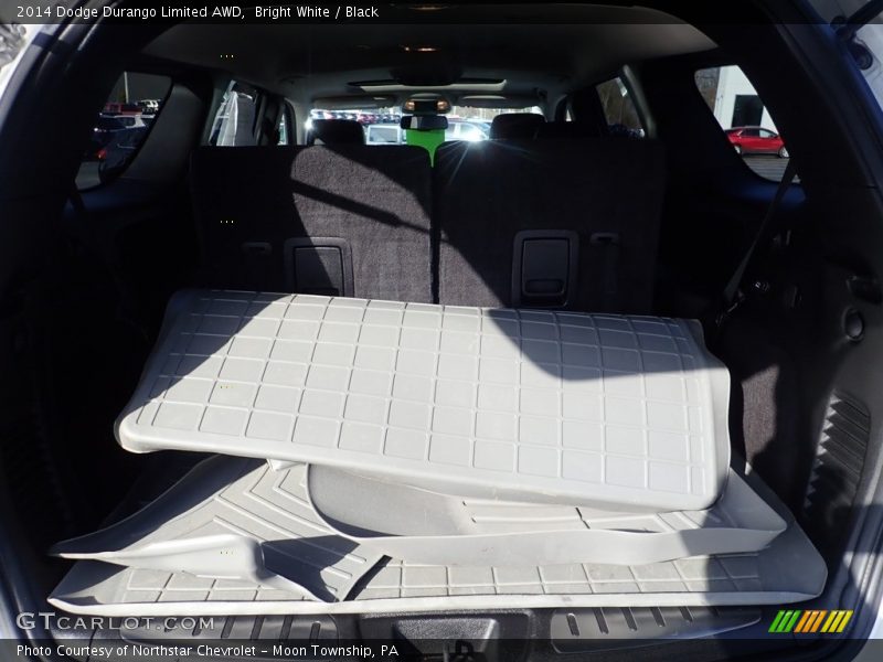 Bright White / Black 2014 Dodge Durango Limited AWD