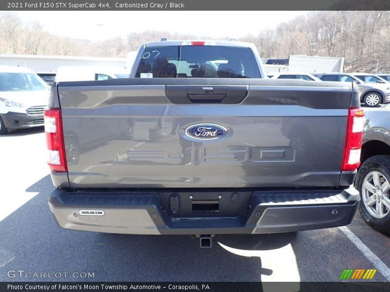 Carbonized Gray / Black 2021 Ford F150 STX SuperCab 4x4