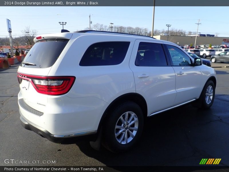 Bright White / Black 2014 Dodge Durango Limited AWD
