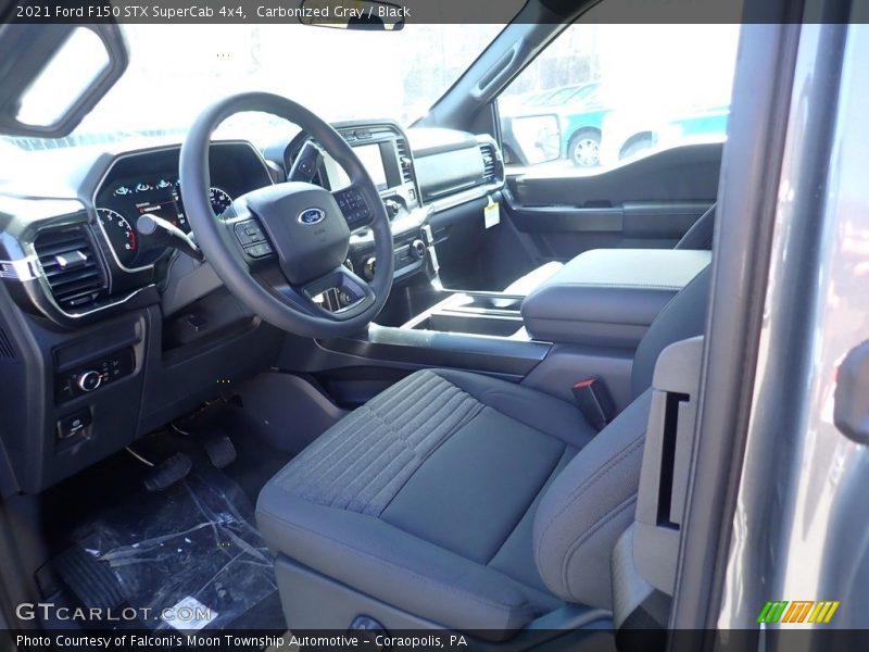 Carbonized Gray / Black 2021 Ford F150 STX SuperCab 4x4