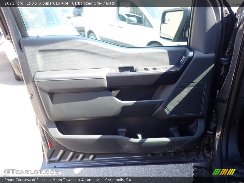 Carbonized Gray / Black 2021 Ford F150 STX SuperCab 4x4
