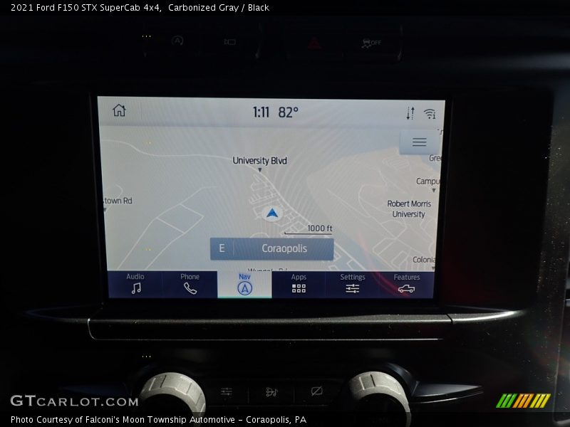 Carbonized Gray / Black 2021 Ford F150 STX SuperCab 4x4