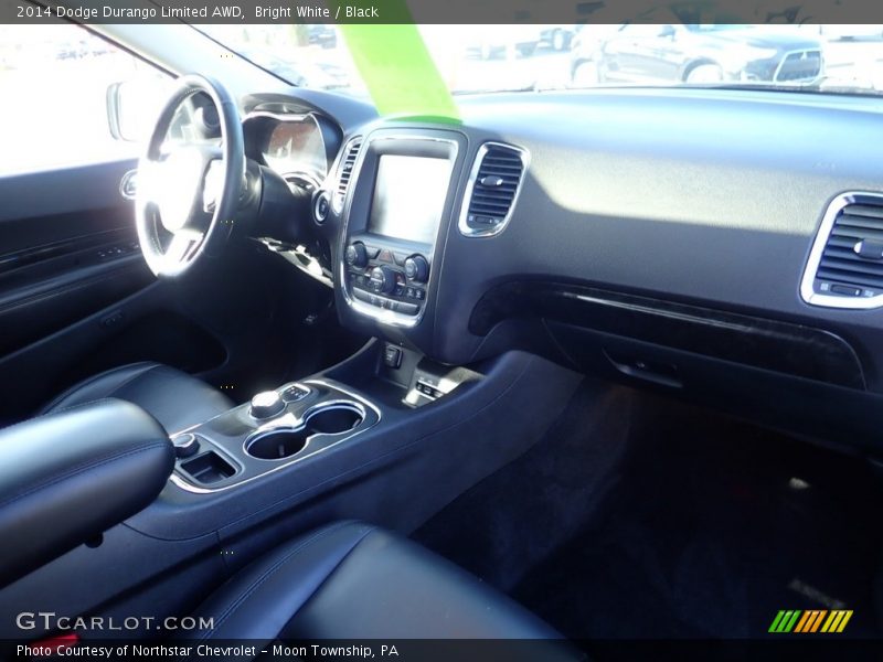 Bright White / Black 2014 Dodge Durango Limited AWD