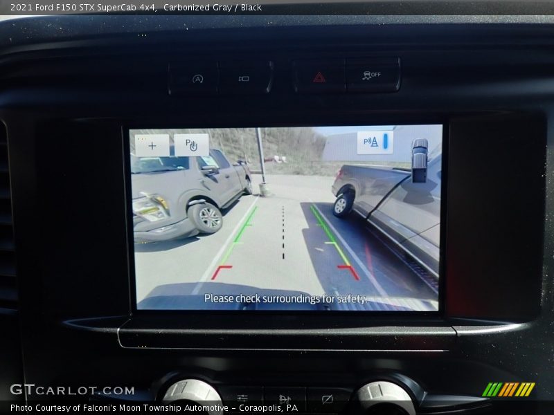Carbonized Gray / Black 2021 Ford F150 STX SuperCab 4x4