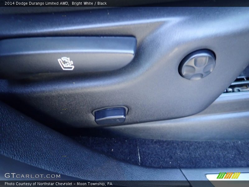 Bright White / Black 2014 Dodge Durango Limited AWD