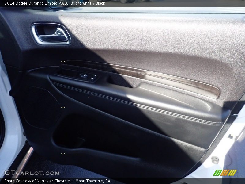 Bright White / Black 2014 Dodge Durango Limited AWD