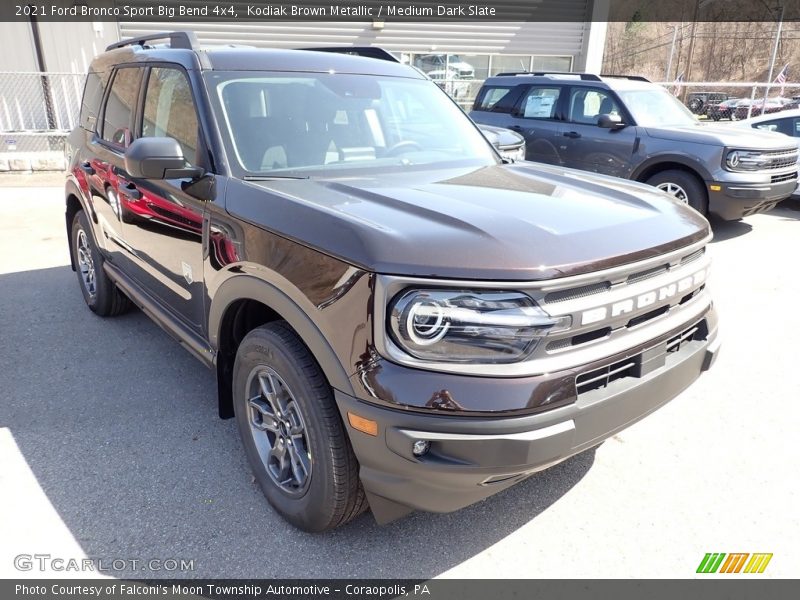 Kodiak Brown Metallic / Medium Dark Slate 2021 Ford Bronco Sport Big Bend 4x4