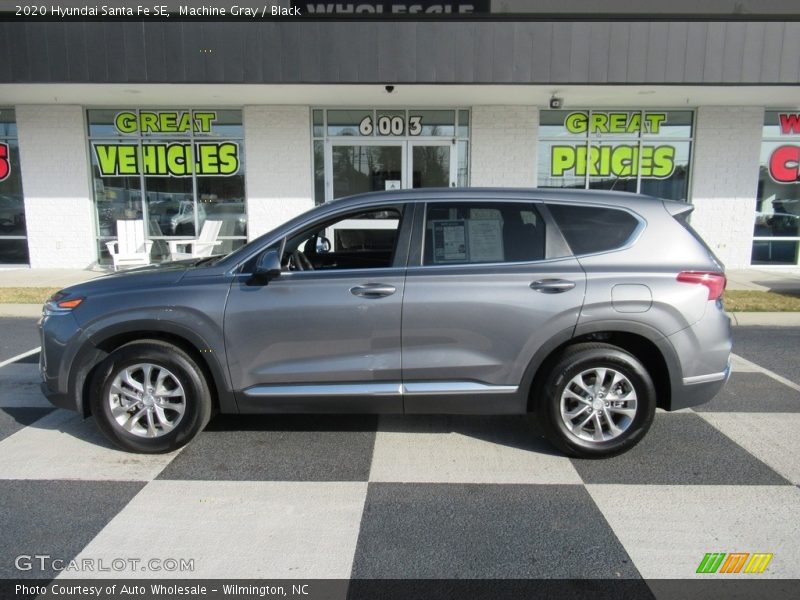 Machine Gray / Black 2020 Hyundai Santa Fe SE