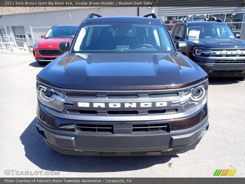 Kodiak Brown Metallic / Medium Dark Slate 2021 Ford Bronco Sport Big Bend 4x4