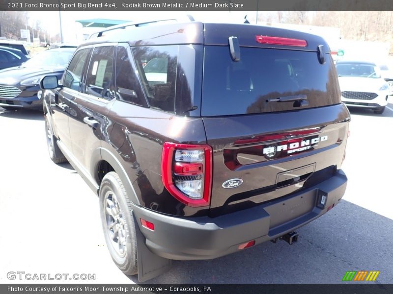 Kodiak Brown Metallic / Medium Dark Slate 2021 Ford Bronco Sport Big Bend 4x4