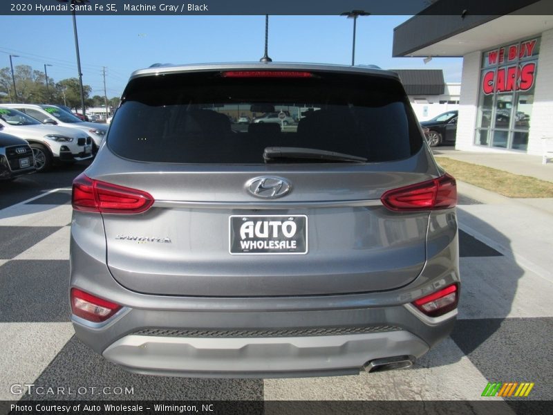 Machine Gray / Black 2020 Hyundai Santa Fe SE