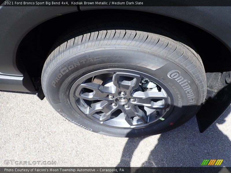 Kodiak Brown Metallic / Medium Dark Slate 2021 Ford Bronco Sport Big Bend 4x4