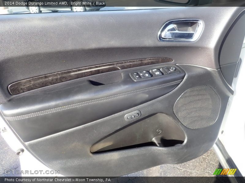 Bright White / Black 2014 Dodge Durango Limited AWD
