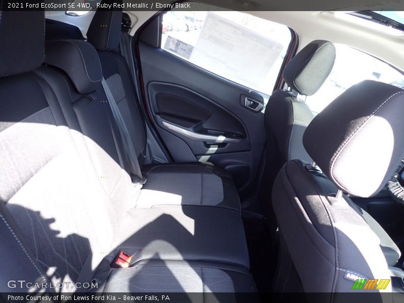 Ruby Red Metallic / Ebony Black 2021 Ford EcoSport SE 4WD