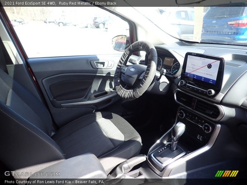 Ruby Red Metallic / Ebony Black 2021 Ford EcoSport SE 4WD