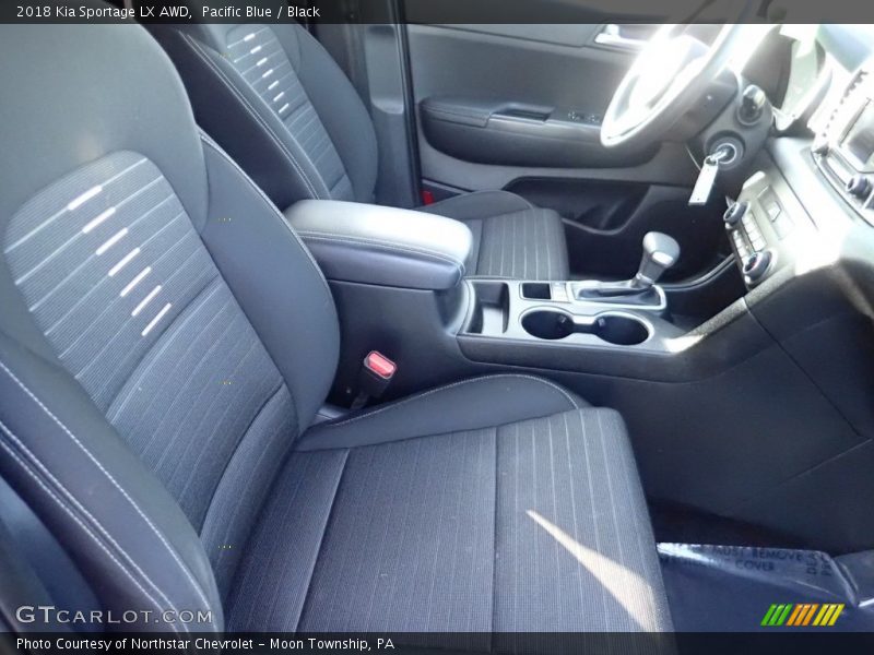 Pacific Blue / Black 2018 Kia Sportage LX AWD
