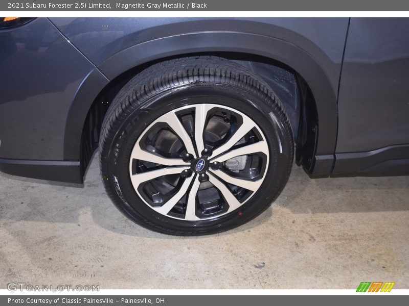 Magnetite Gray Metallic / Black 2021 Subaru Forester 2.5i Limited