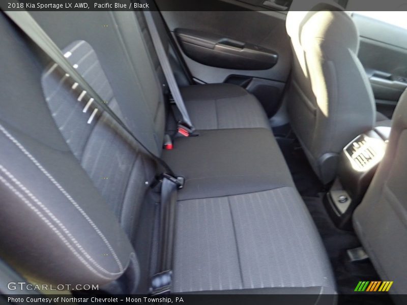 Pacific Blue / Black 2018 Kia Sportage LX AWD