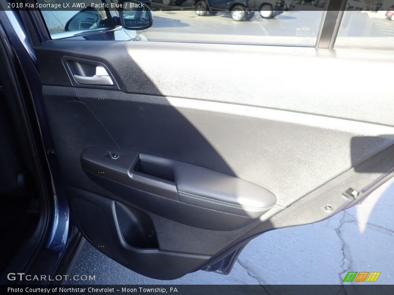 Pacific Blue / Black 2018 Kia Sportage LX AWD