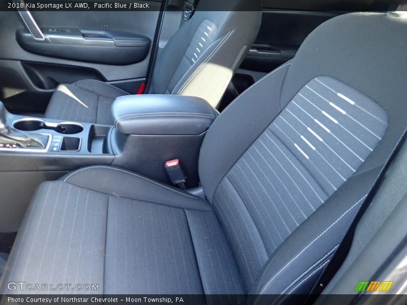 Pacific Blue / Black 2018 Kia Sportage LX AWD