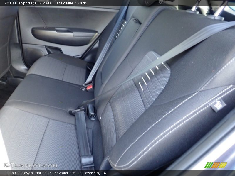 Pacific Blue / Black 2018 Kia Sportage LX AWD